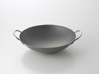 COOK-PAL REN with EMBOSS Wok Pan 30cm