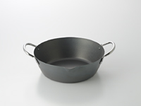 COOK-PAL REN with EMBOSS Deep-fry Pan 26cm